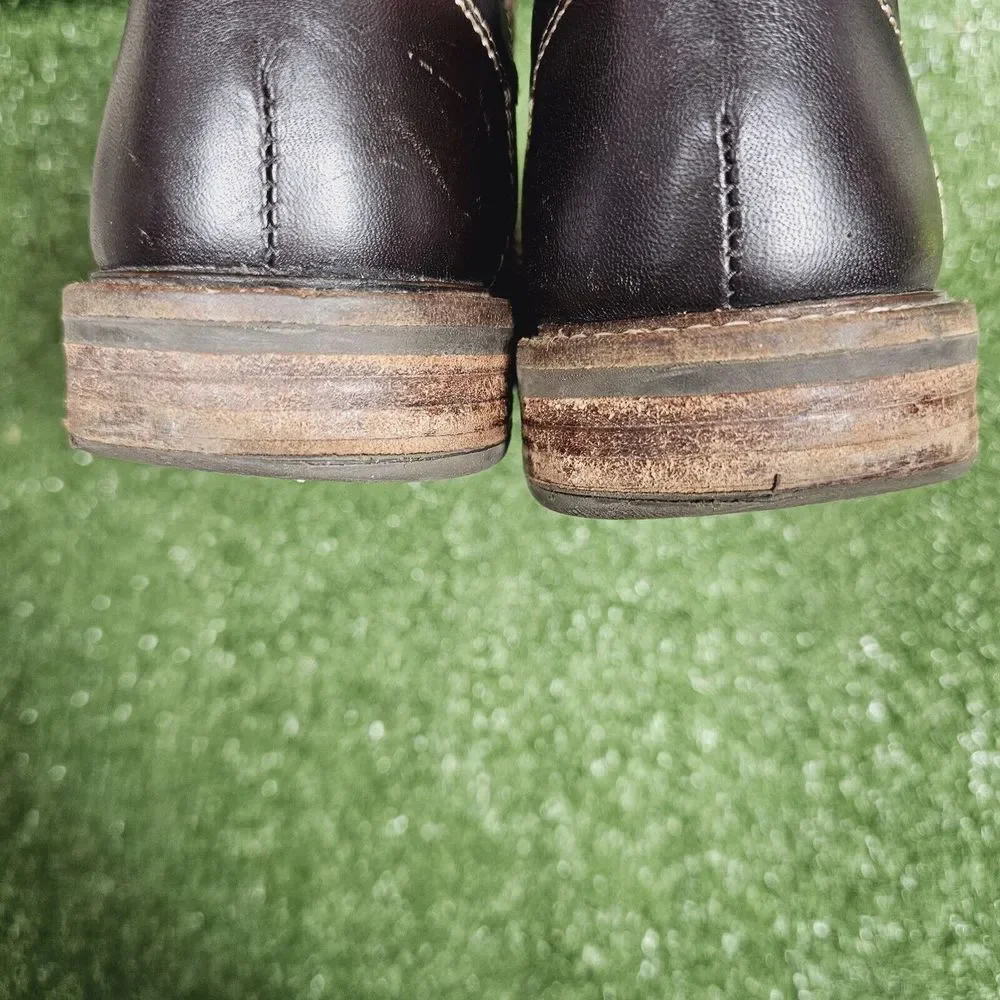 Naot Chief Walnut Brown Leather Oxford Casual Shoes Mens Size‎ EU 41 US 8